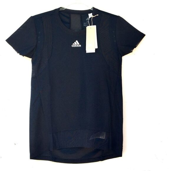 Adidas Women’s Training Mesh Net Top XS - Picture 1 of 9